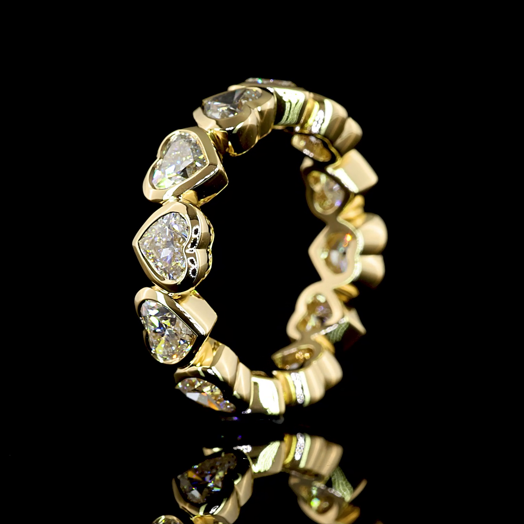 THE ADELINE REVERSE HEART RING