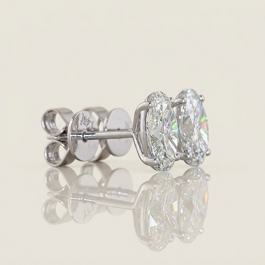 2.00 CTW OVAL STUDS