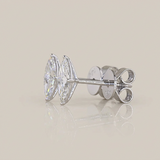 1.00 CTW MARQUISE STUDS