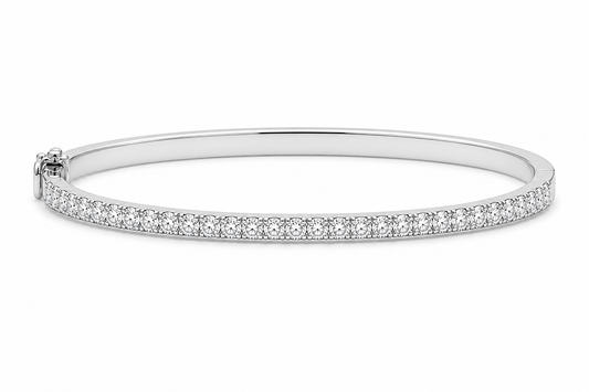 Lily Oval Bangle
