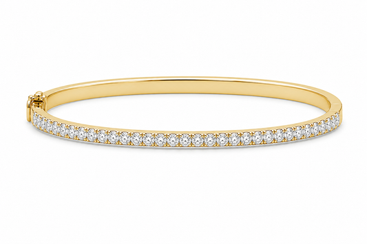 Lily Oval Bangle