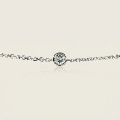 THE STATION BRACELET in WG or YG