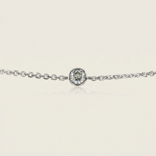THE STATION BRACELET in WG or YG