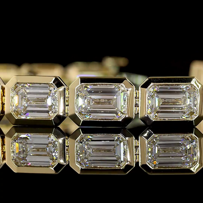 The Emory Tennis Bracelet East / West Setting