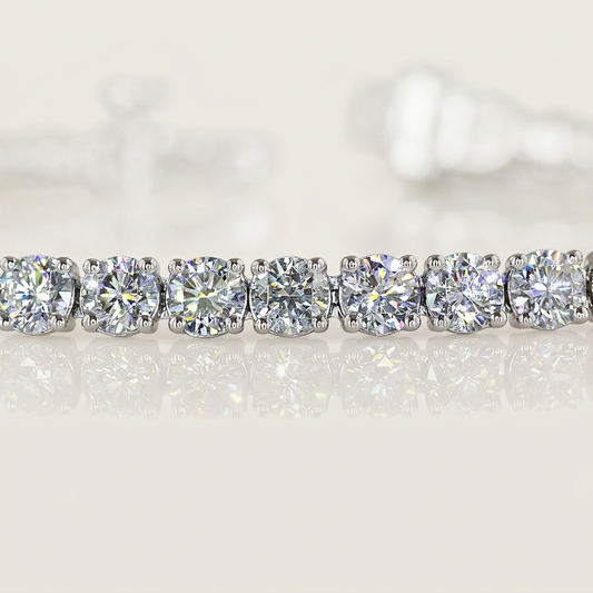 THE CLASSIC TENNIS BRACELET 5.00 CTW IN WG or YG