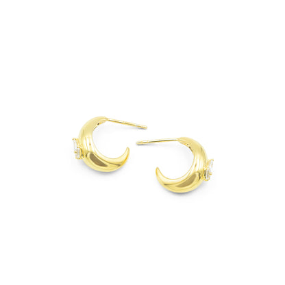Trellis Small Curve Earrings