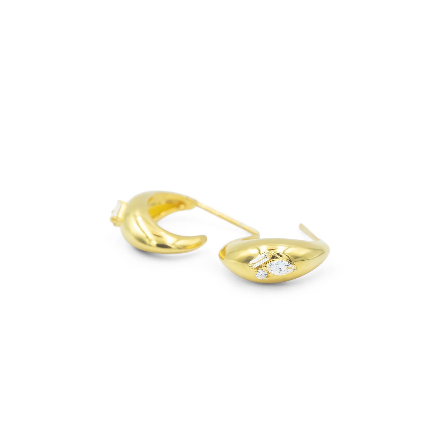 Trellis Small Curve Earrings