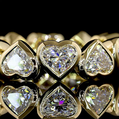 THE ADELINE REVERSE HEART RING