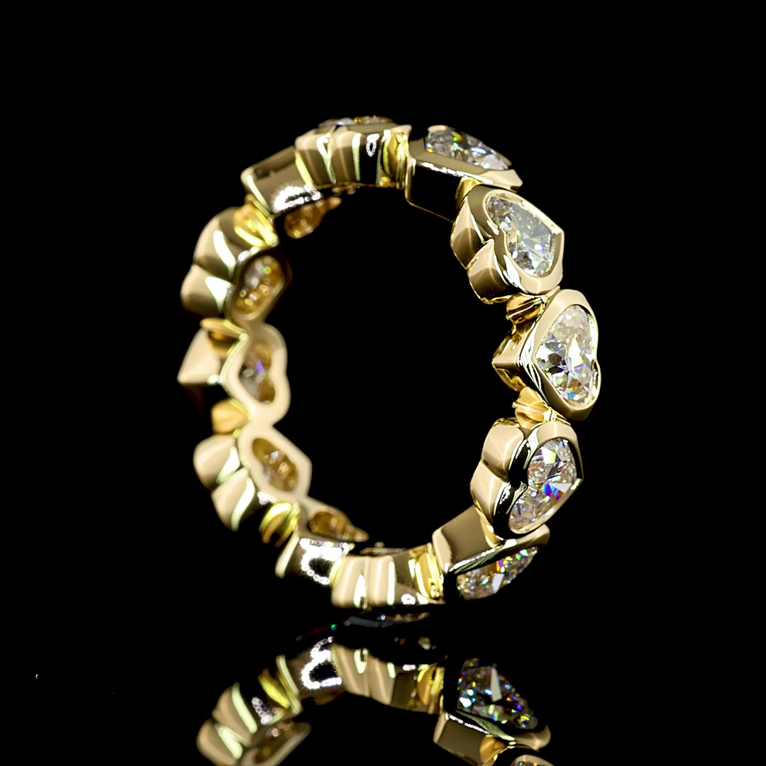 THE ADELINE REVERSE HEART RING