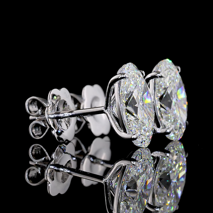 4.00 CTW Oval Studs