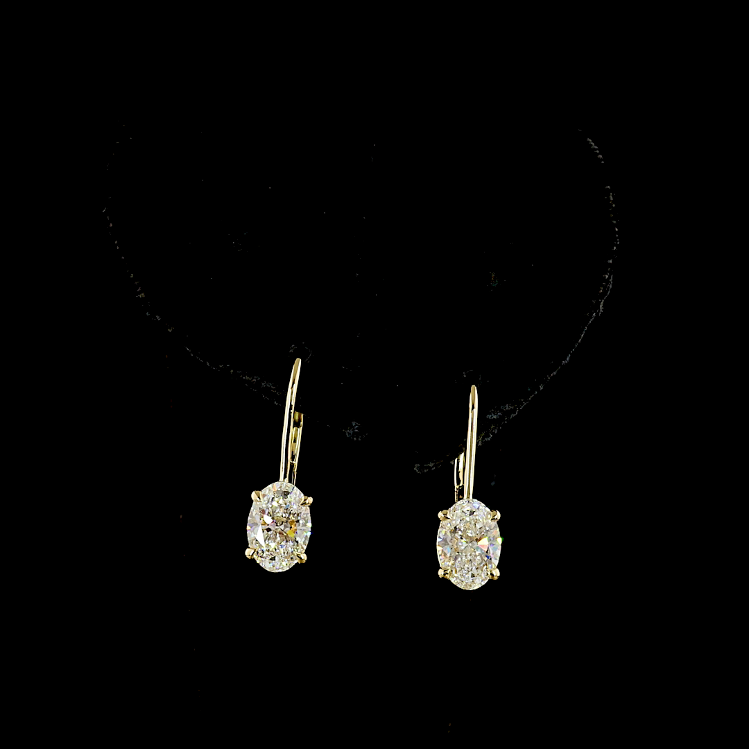 The Vivienne Oval Earrings