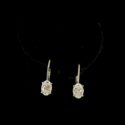 The Vivienne Oval Earrings