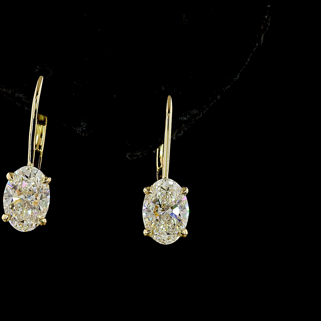 The Vivienne Oval Earrings