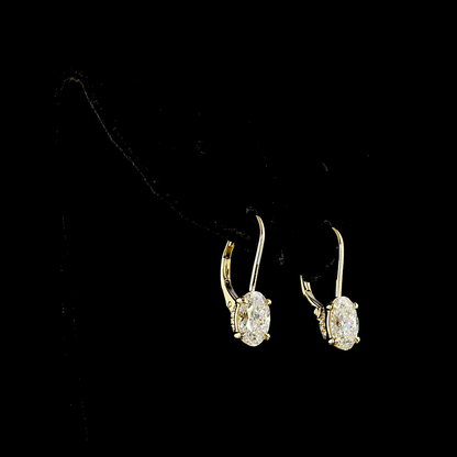 The Vivienne Oval Earrings
