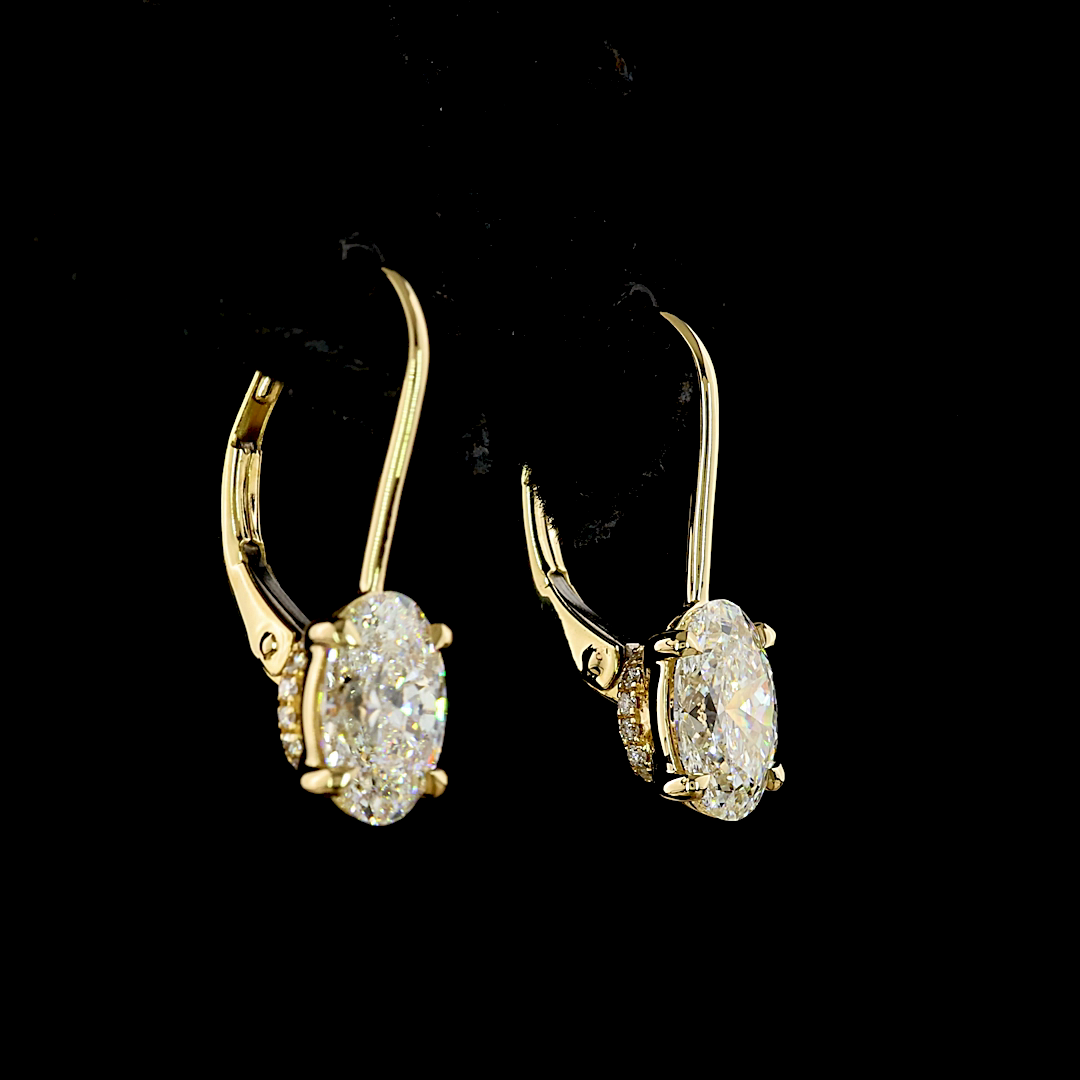 The Vivienne Oval Earrings