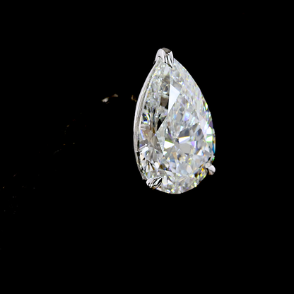 4.00 CTW Pear Cut Studs