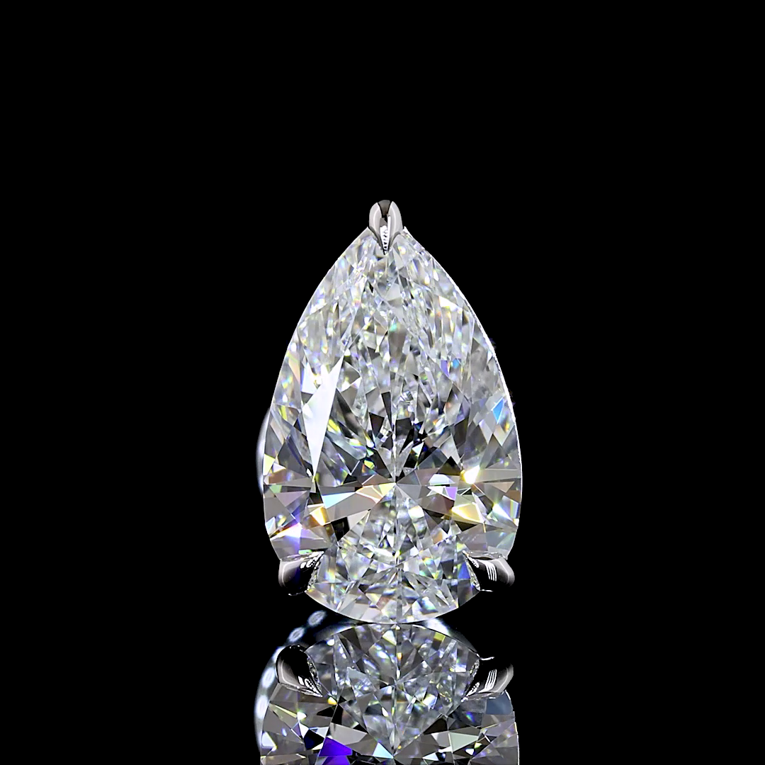 2.00 CTW Pear Cut Studs