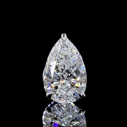 2.00 CTW Pear Cut Studs