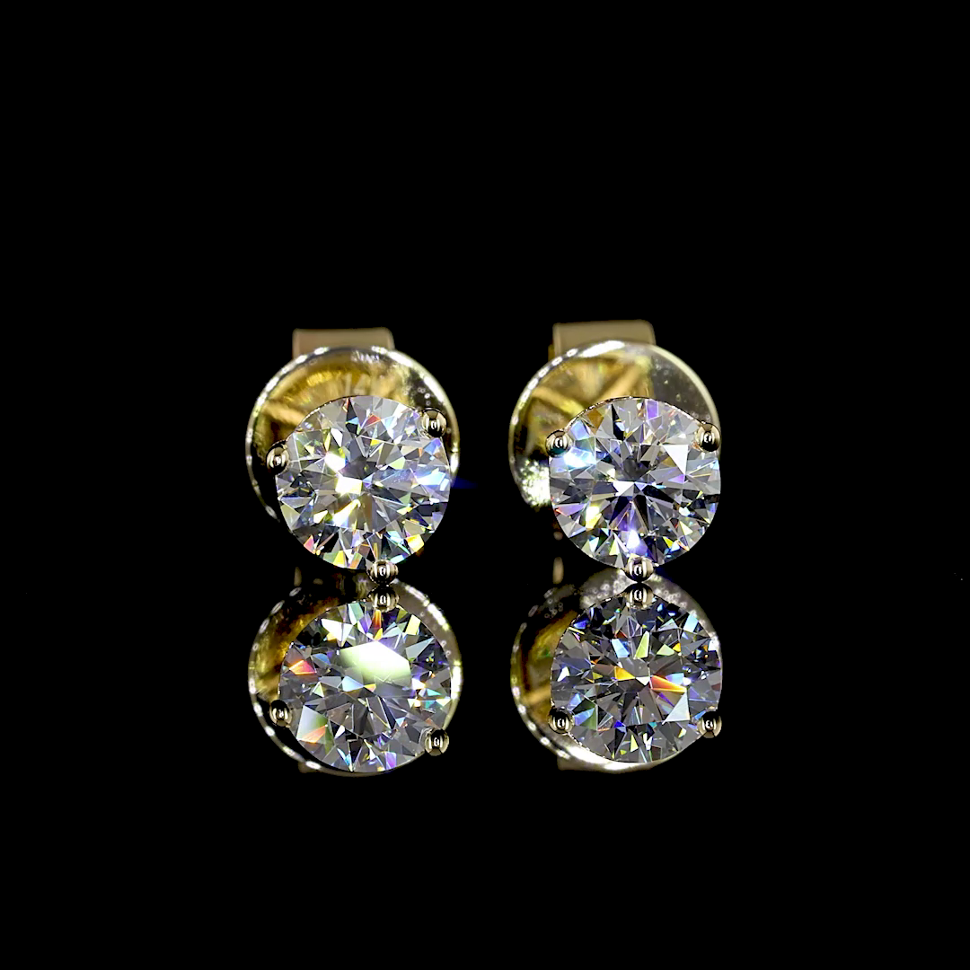 0.50 CTW Round Studs