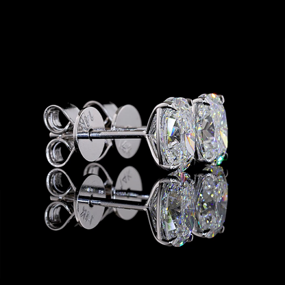 2.00 CTW Cushion Cut Studs