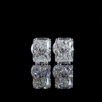 2.00 ctw Radiant Cut Studs