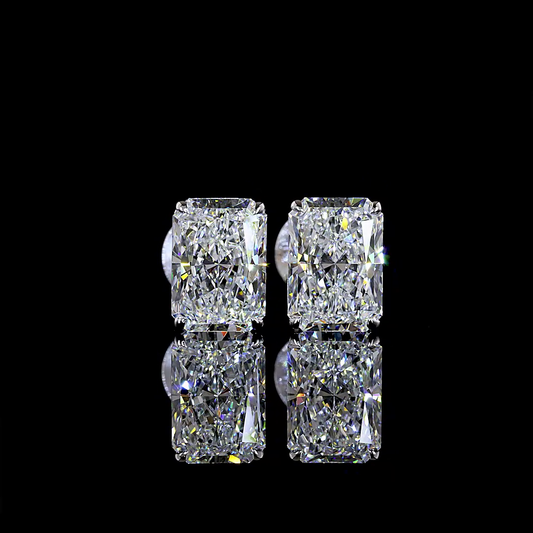 2.00 ctw Radiant Cut Studs