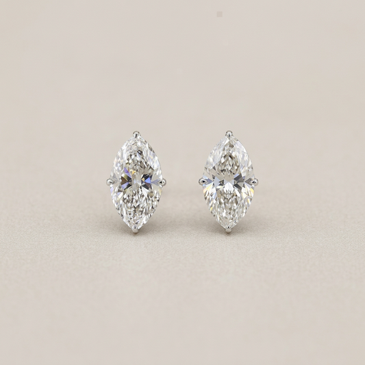 2.00 CTW MARQUISE STUDS
