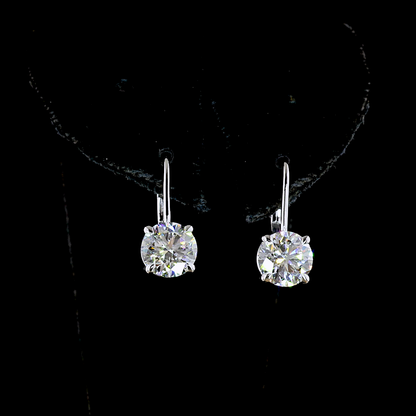 The Vivienne Round Brilliant Earrings