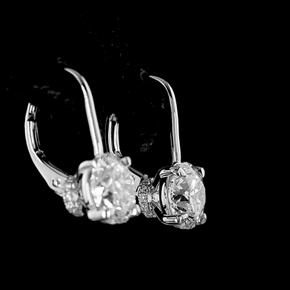 The Vivienne Round Brilliant Earrings