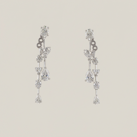 THE GEMMA JACKET EARRINGS