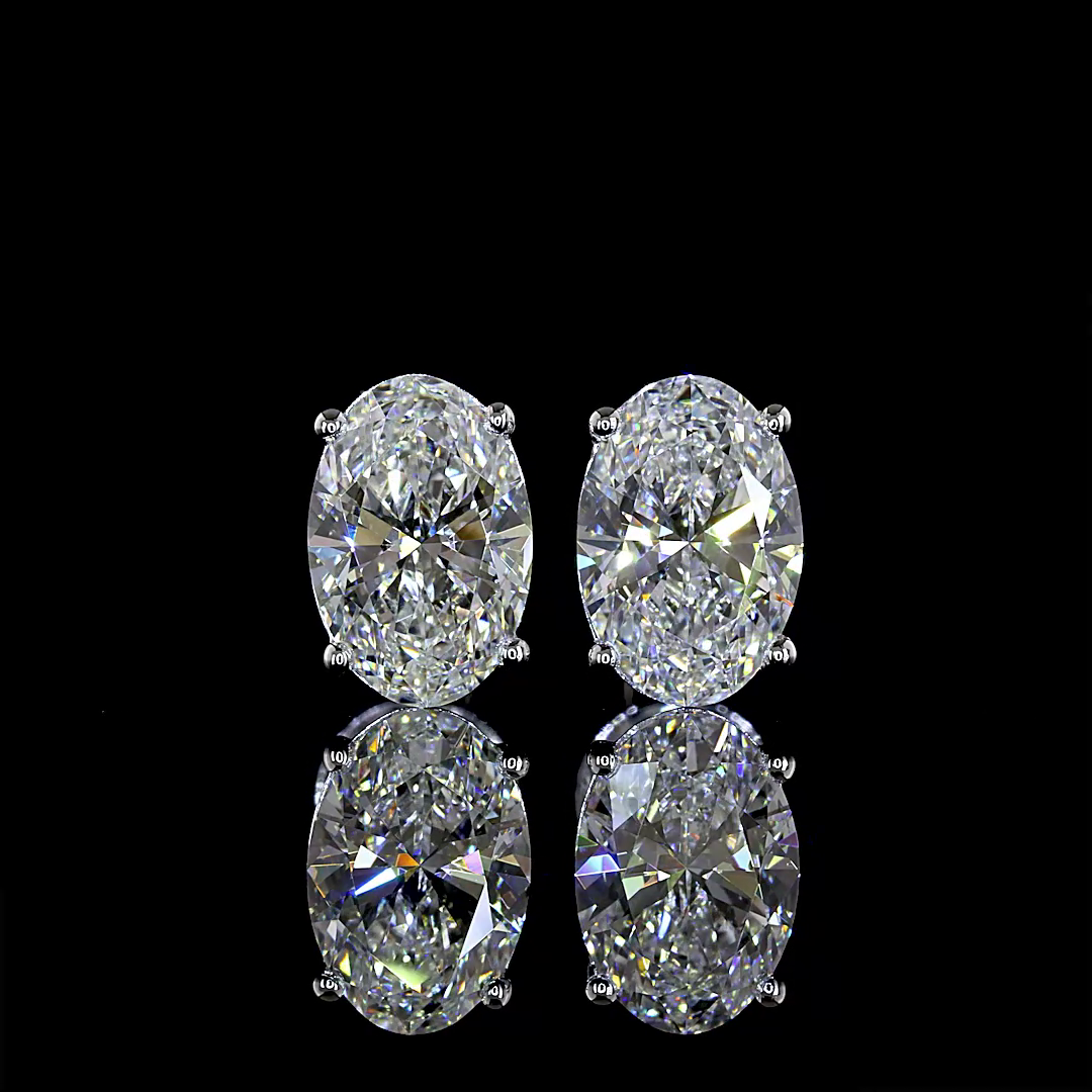 2.00 ctw Oval Studs