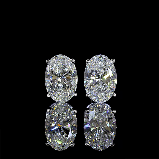 2.00 ctw Oval Studs
