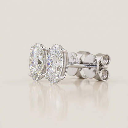 Holiday Vault 02 - 2.00 CTW OVAL STUDS