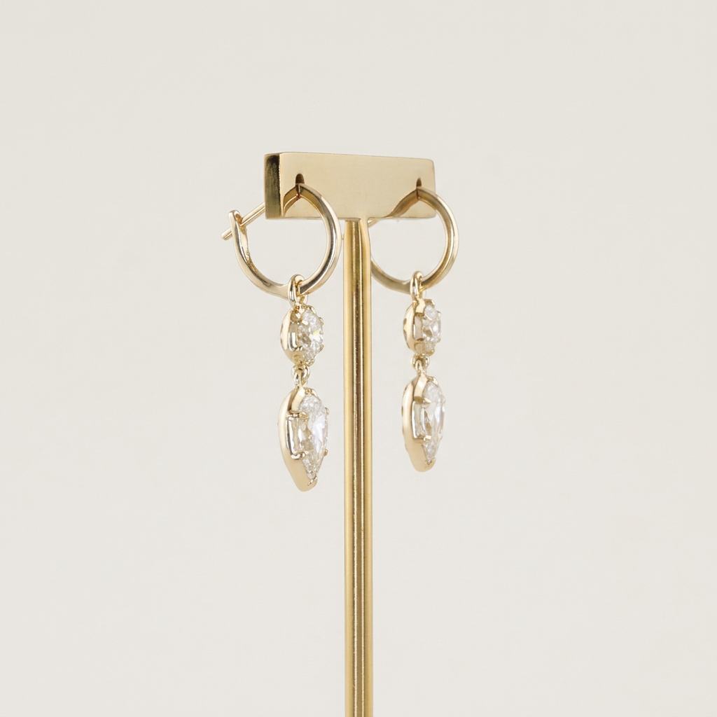 THE EMMA PEAR DROP EARRING