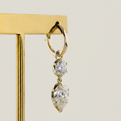THE EMMA PEAR DROP EARRING