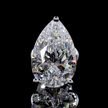 3.00 CTW Pear Cut Studs