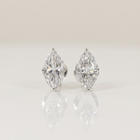 1.00 CTW MARQUISE STUDS