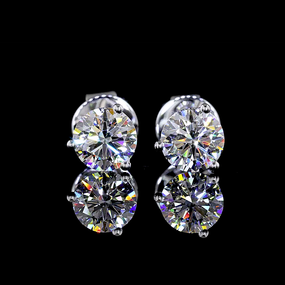 1.00 CTW Round Studs
