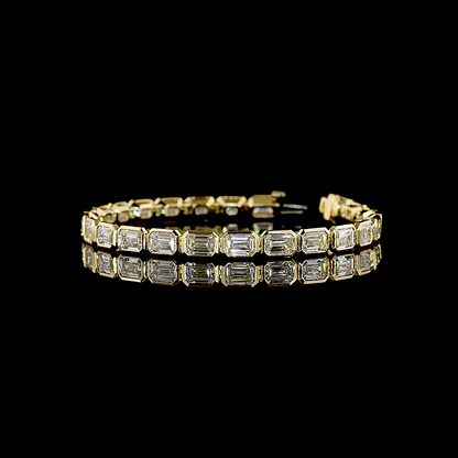The Emory Tennis Bracelet East / West Setting