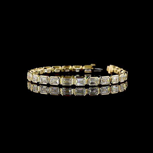 The Emory Tennis Bracelet East / West Setting