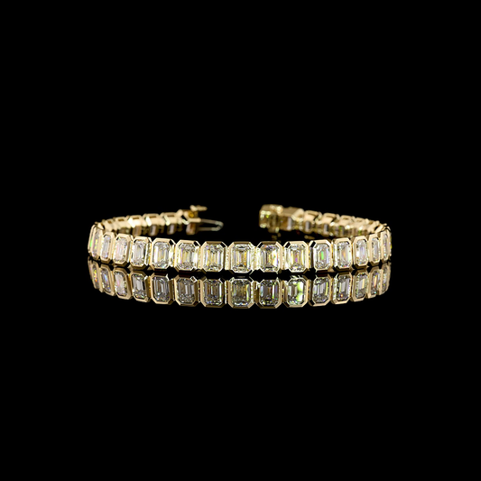 Emory Tennis Bracelet North / South Setting