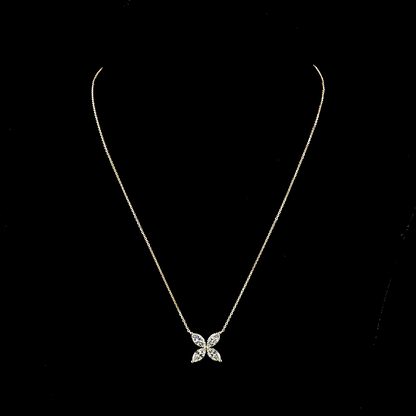 Flora Necklace in Yellow Gold