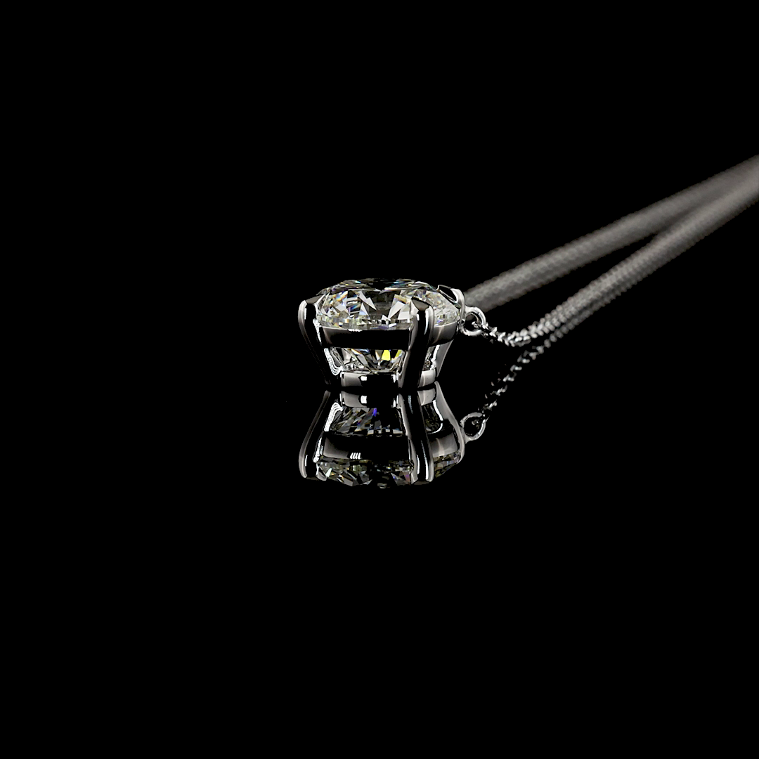 2.00 CTW ROUND SOLITAIRE PENDANT