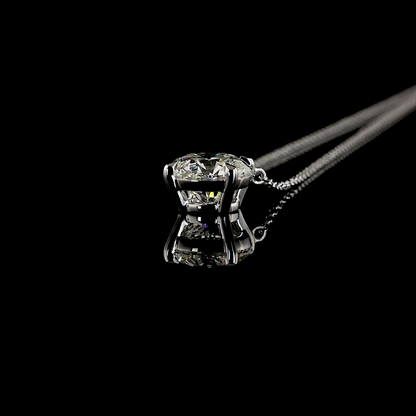 2.00 CTW ROUND SOLITAIRE PENDANT