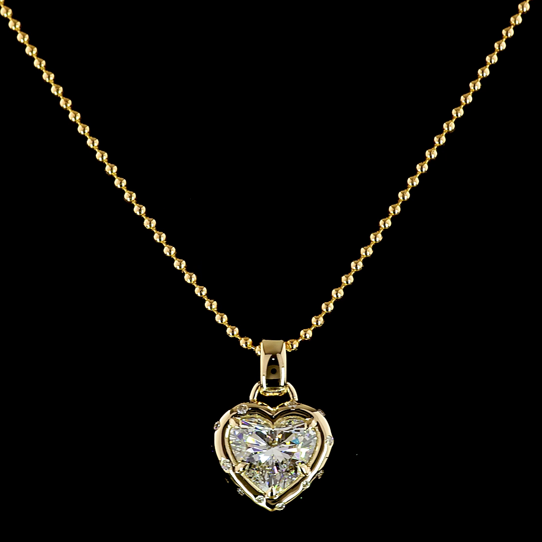 Clara Heart Necklace