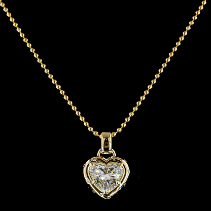 Clara Heart Necklace