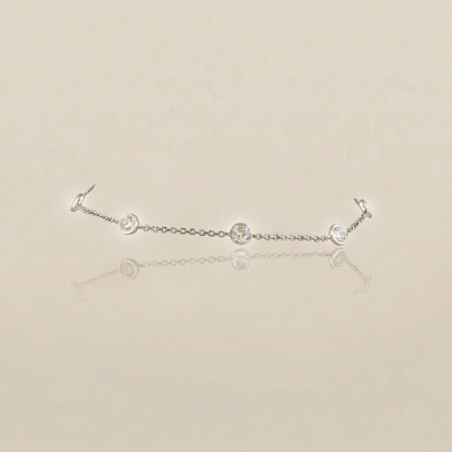 THE STATION BRACELET in WG or YG