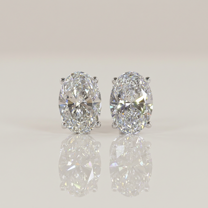 Holiday Vault 02 - 2.00 CTW OVAL STUDS