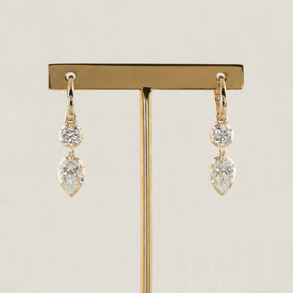 THE EMMA PEAR DROP EARRING